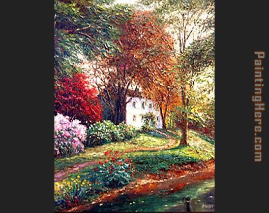 Mossley Park painting - Henry Peeters Mossley Park art painting